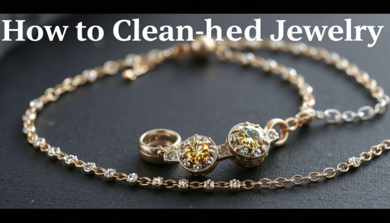 how to clean tarnished jewelry