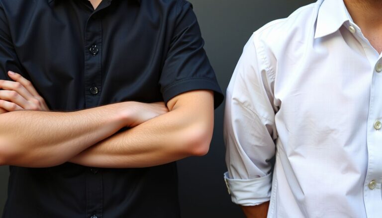 how different between man and women shirt