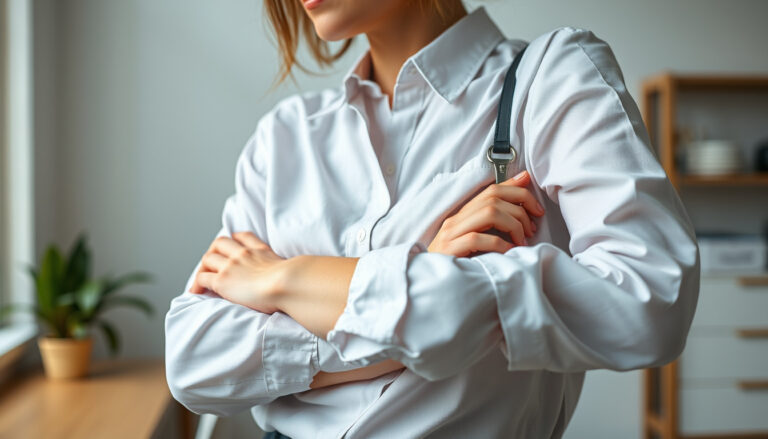 How To Roll Up Sleeves With Strap Women Shirt