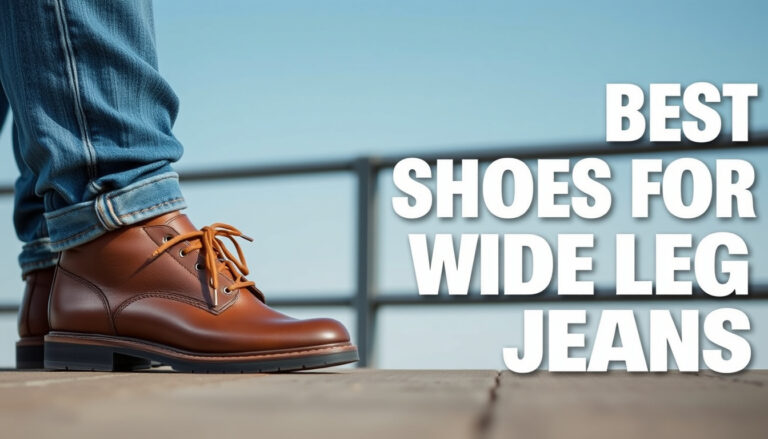 Best Shoes For Wide Leg Jeans